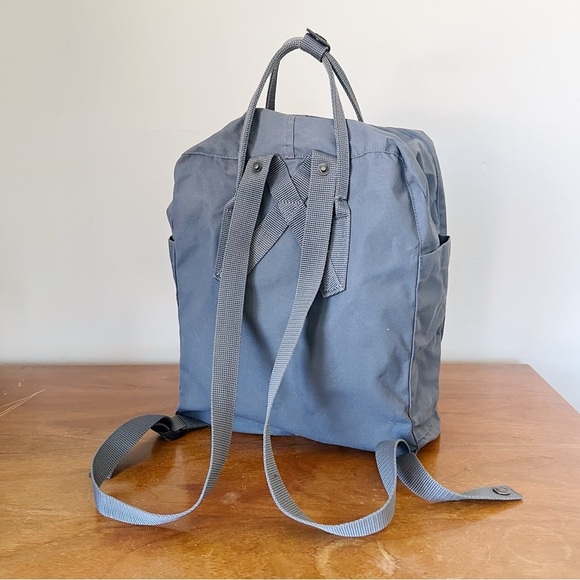 FJALLRAVEN • Classic Kanken Backpack grey canvas pockets utility adjustable main image 12